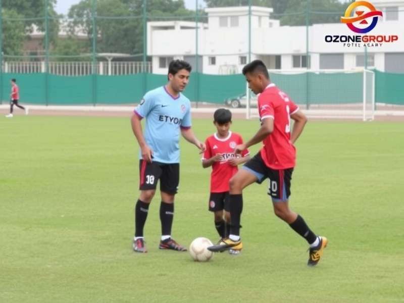 Indoor training facility at Ozonegroup Academy